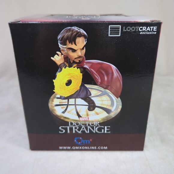Loot Crate Other - Doctor Strange Q Fig Action Figure on Stand 2016 Marvel Loot Crate Exclusive Qmx